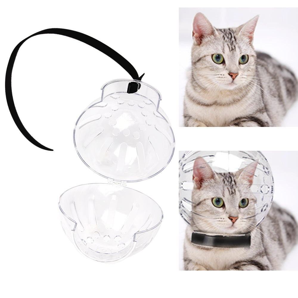 Cat grooming accessories - cat muzzle - protective space hood