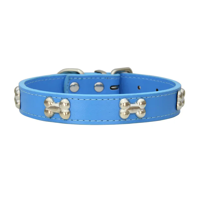 Hundehalsband aus Knochenleder