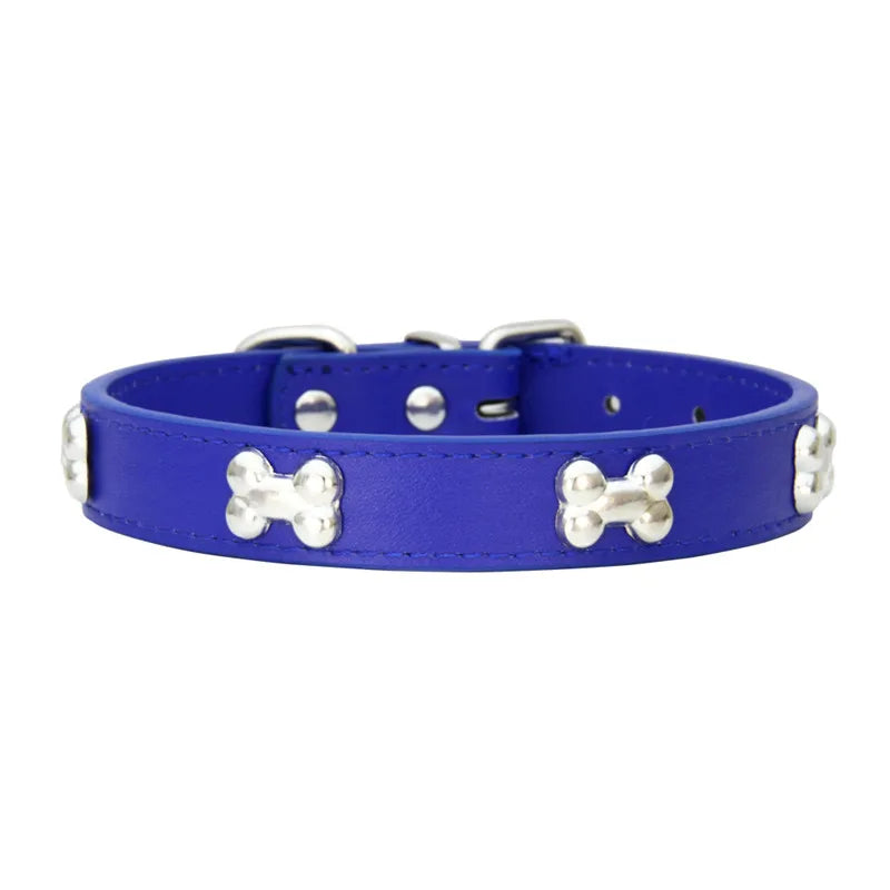 Hundehalsband aus Knochenleder