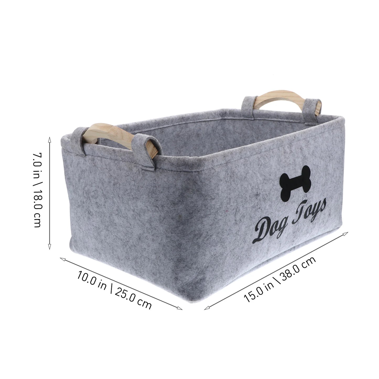 Dog toy basket