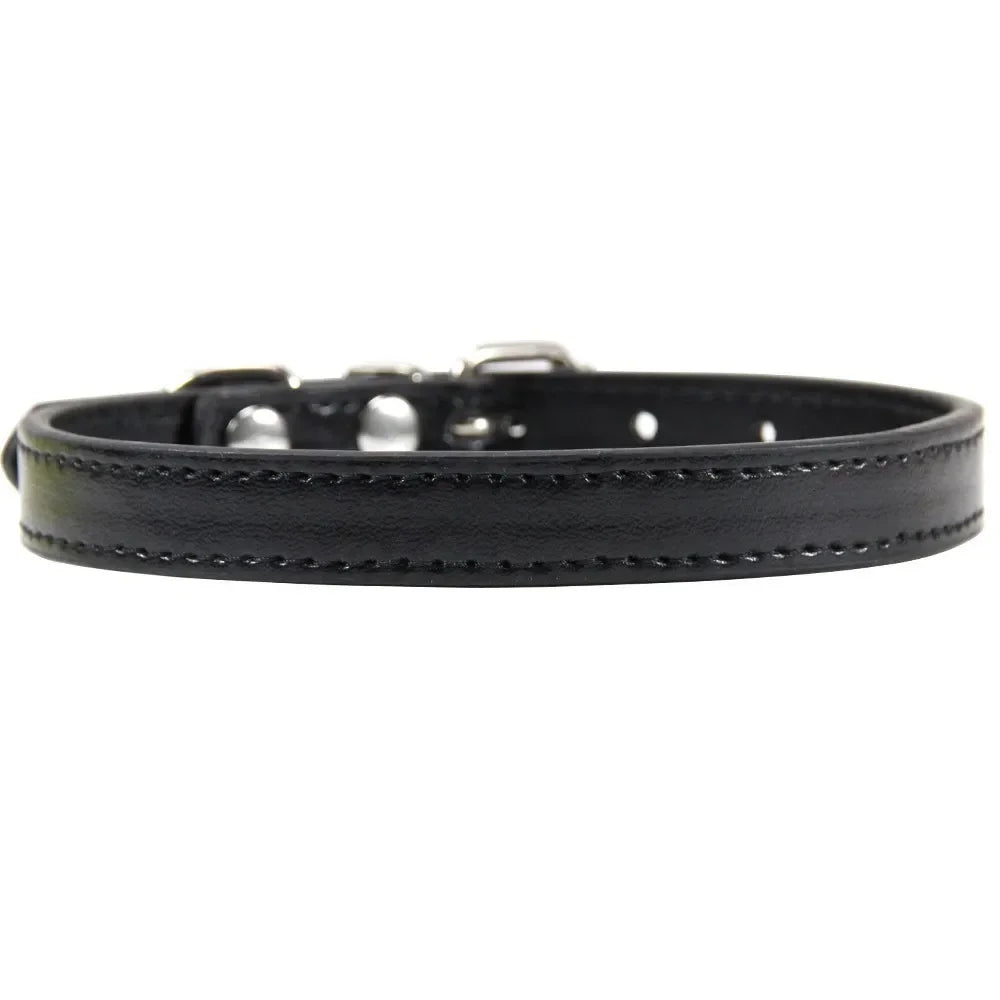 Bunte Leder Halsband für Katzen