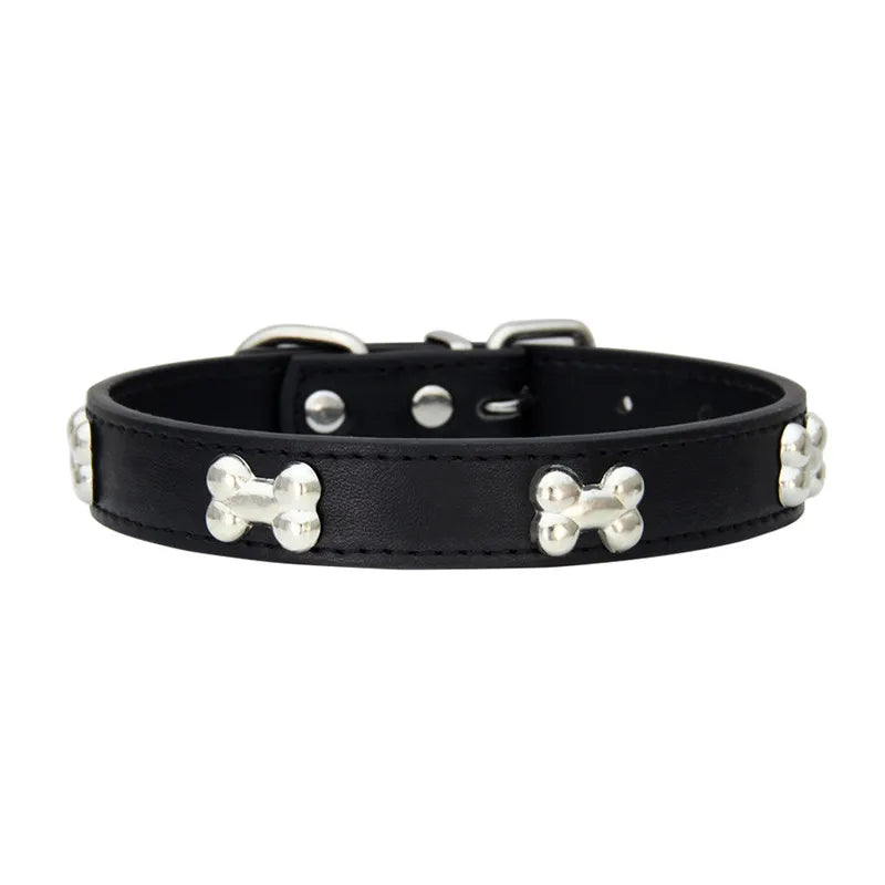 Hundehalsband aus Knochenleder