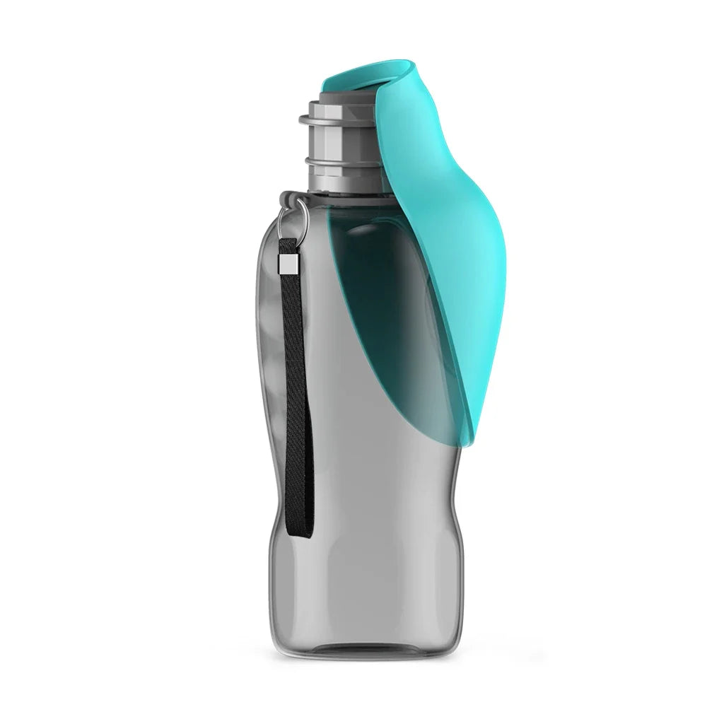 800 ml Tragbare Hundewasserflasche - für Draußen