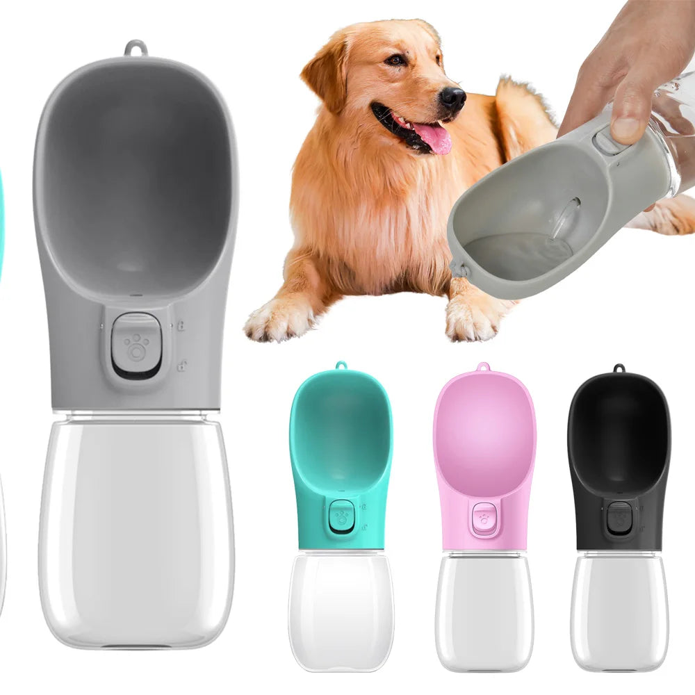 550 ml tragbare Hundewasserflasche für Haustiere