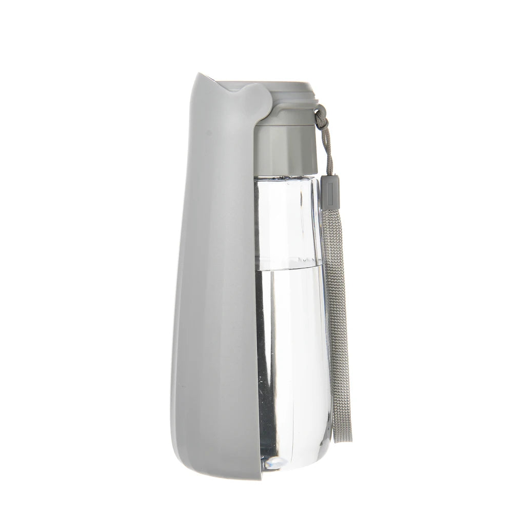 Portable dog water bottle for small and large dogs outdoors
