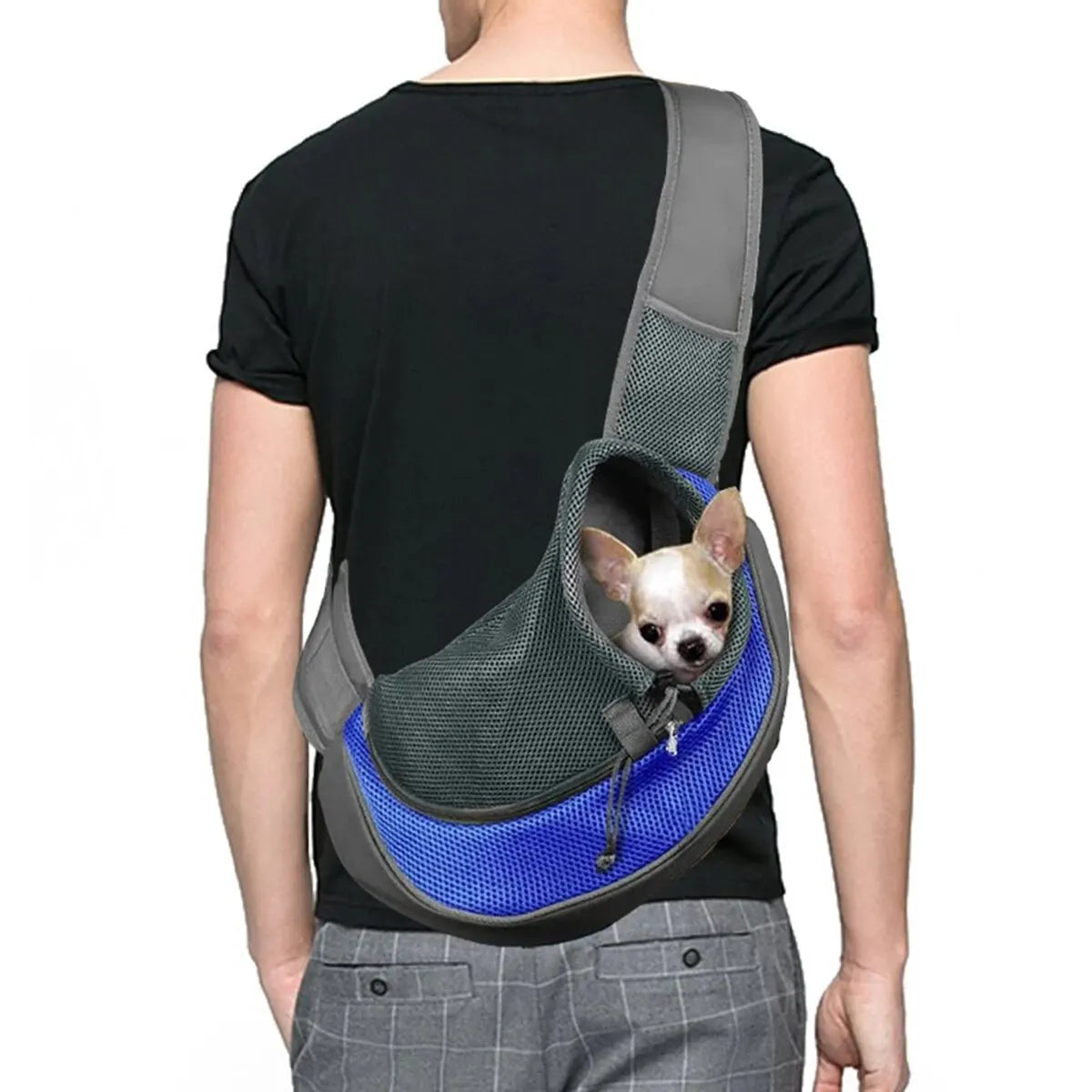 Haustiertasche für Katzen und Hunde - Umhängetasche