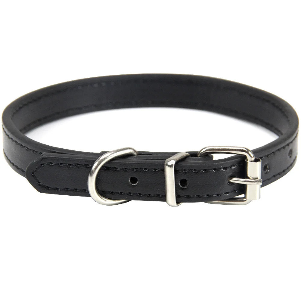 Bunte Leder Halsband für Katzen