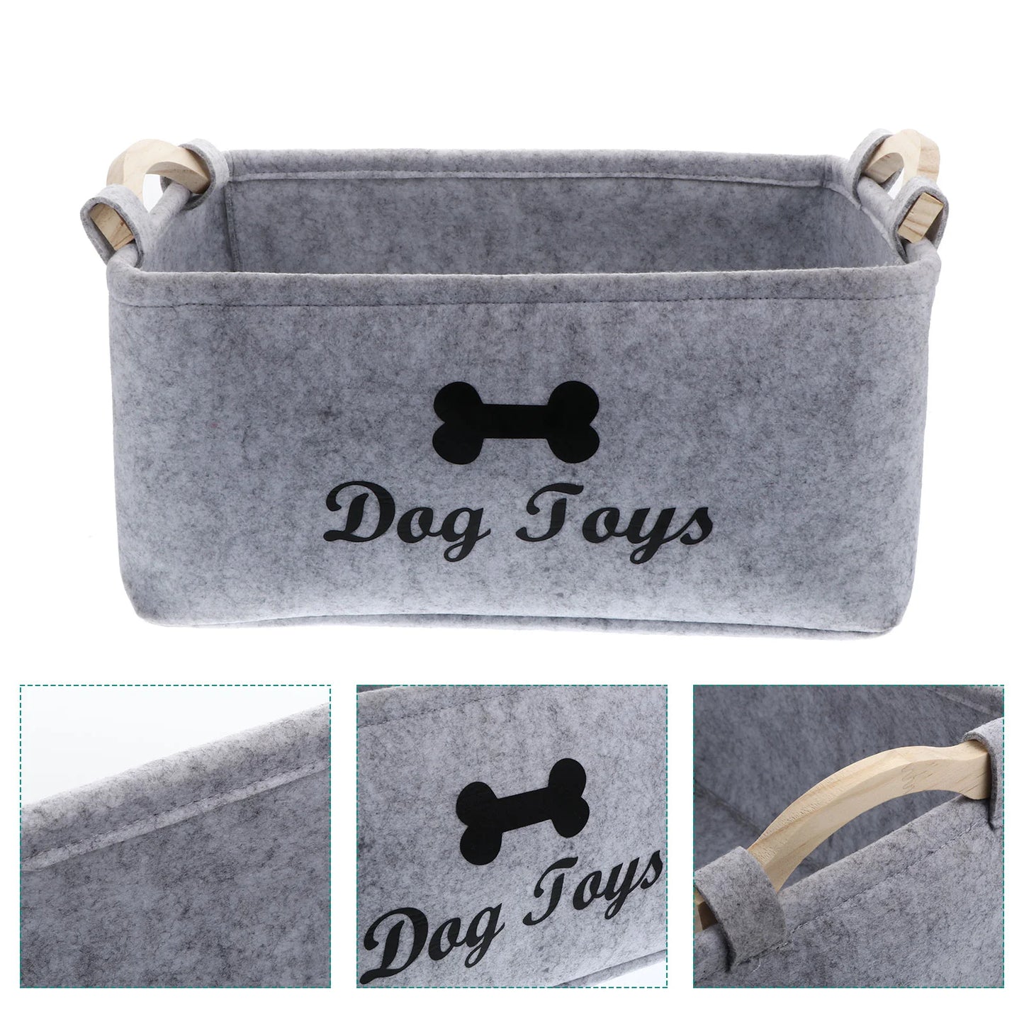 Dog toy basket