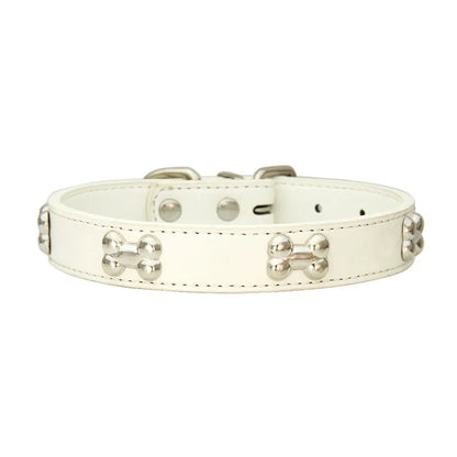 Hundehalsband aus Knochenleder