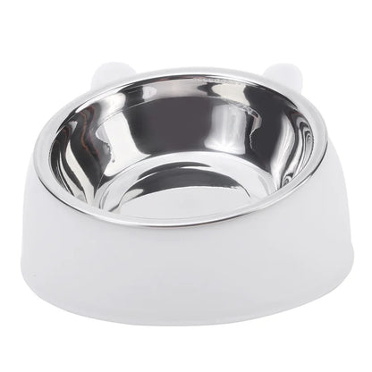 Stainless steel cat bowl