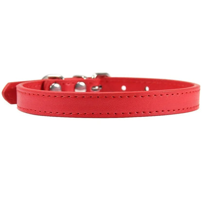 Bunte Leder Halsband für Katzen
