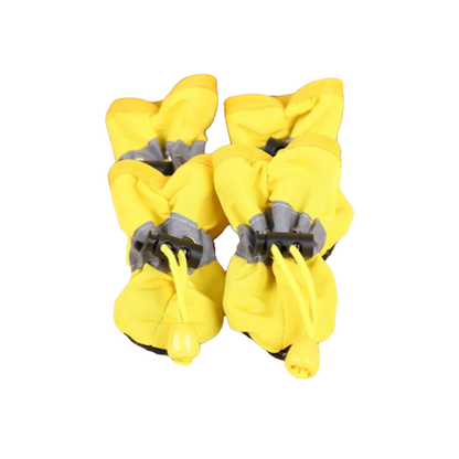 4pcs/set Waterproof Dog Shoes