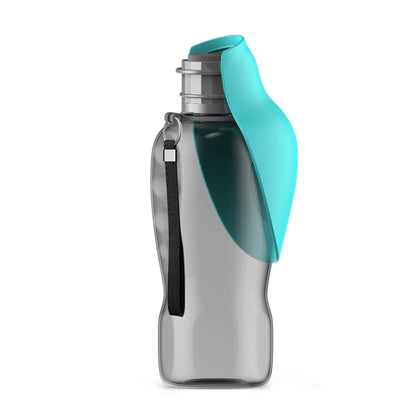 800 ml Tragbare Hundewasserflasche - für Draußen