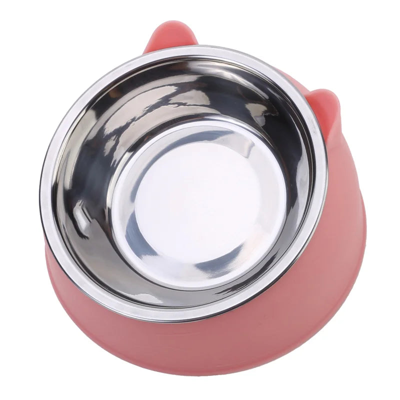 Stainless steel cat bowl