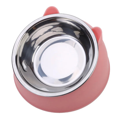 Stainless steel cat bowl