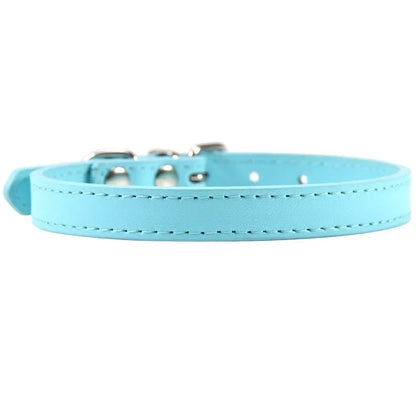 Bunte Leder Halsband für Katzen