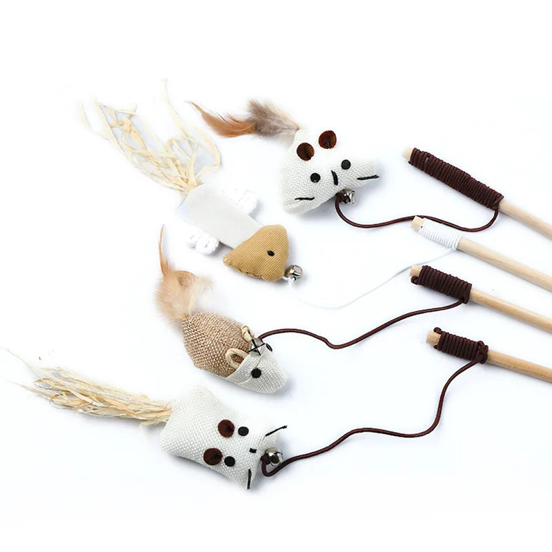 Funny magic wand for cats