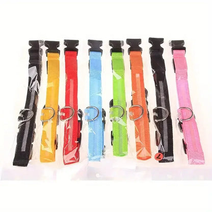 Luminous LED dog collar
