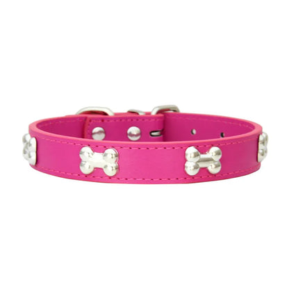 Hundehalsband aus Knochenleder