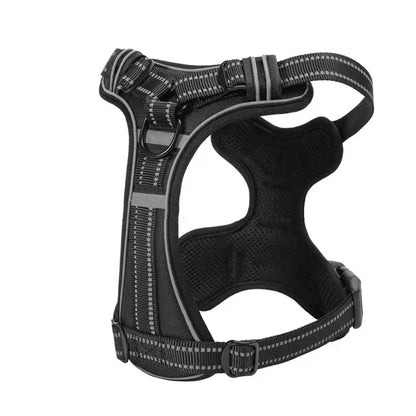 Verstellbare Hundegeschirrweste aus Nylon - Reflektierend