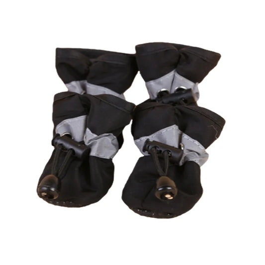 4 teile/satz Wasserdichte  Hund Schuhe
