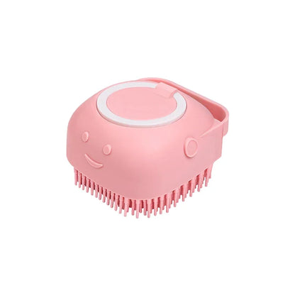Bath brush for dogs