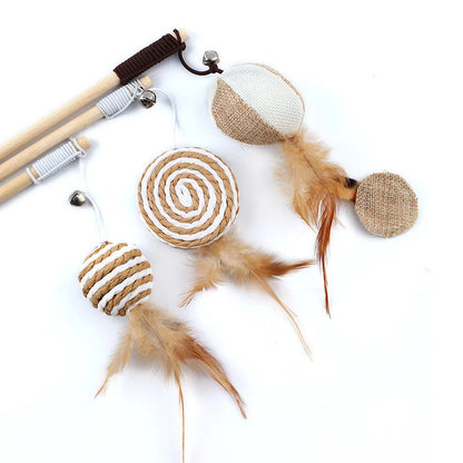 Funny magic wand for cats