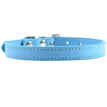 Bunte Leder Halsband für Katzen