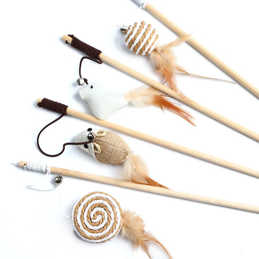 Funny magic wand for cats