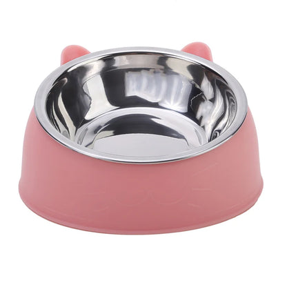 Stainless steel cat bowl