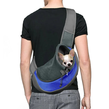 Haustiertasche für Katzen und Hunde - Umhängetasche