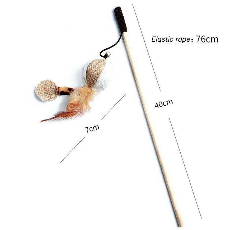 Funny magic wand for cats