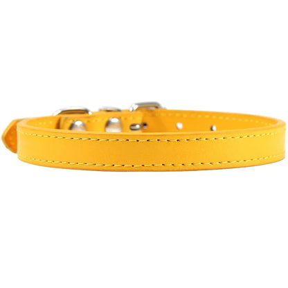Bunte Leder Halsband für Katzen