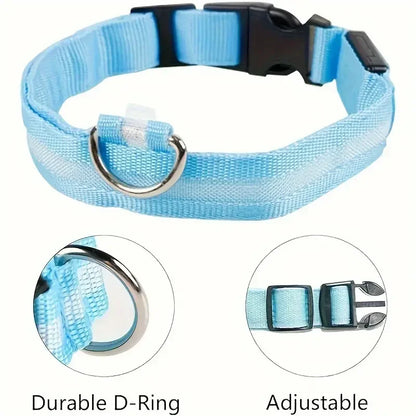 Luminous LED dog collar